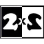 2х2